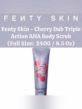 Fenty Beauty - Fenty Skin Cherry Dub Triple Action AHA Body Scrub (Full Size)
